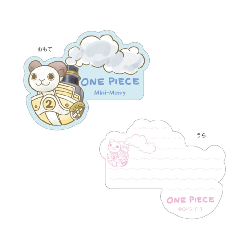 ONE PIECE Sunny & Mini-Merry Die-cut Memo (Mini Merry No.2) ONE PIECE Sunny & Mini-Merry Die-cut Memo (Mini Merry No.2)